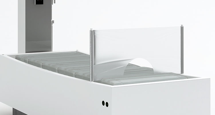 Gharieni premium spa treatment table with sleek, modern design.